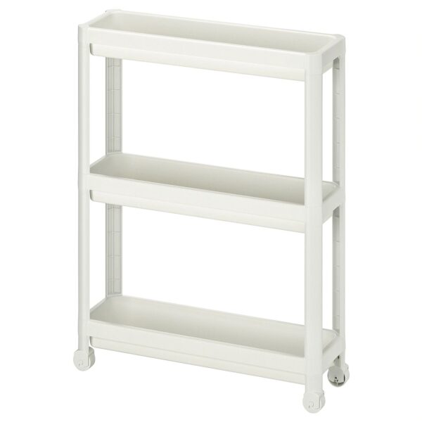 IKEA VESKEN Trolley White