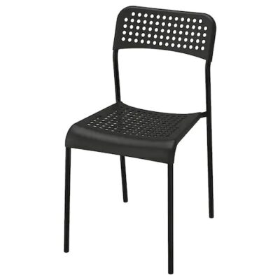 IKEA ADDE black chair